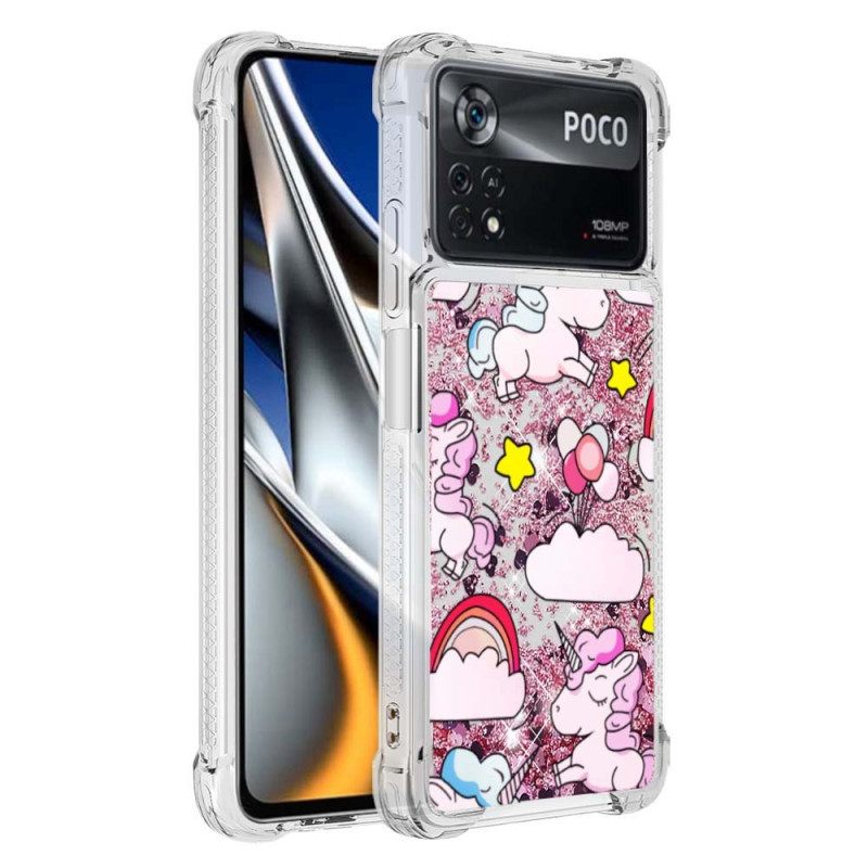 Kuori Poco X4 Pro 5G Unicorn Glitter