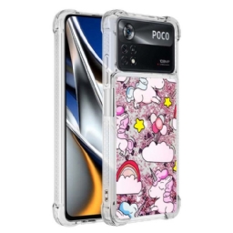 Kuori Poco X4 Pro 5G Unicorn Glitter