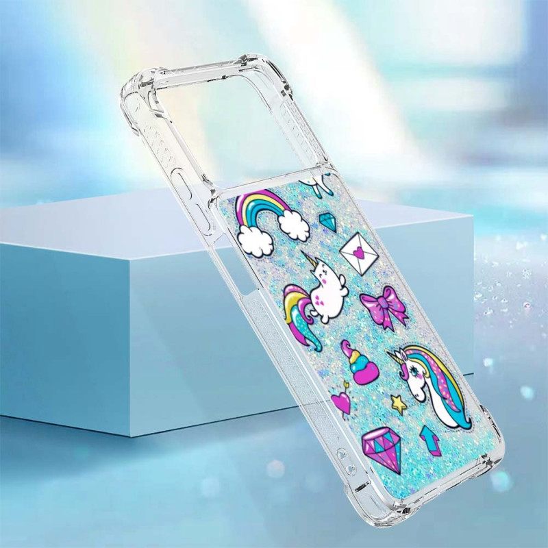 Kuori Poco X4 Pro 5G Unicorn Glitter