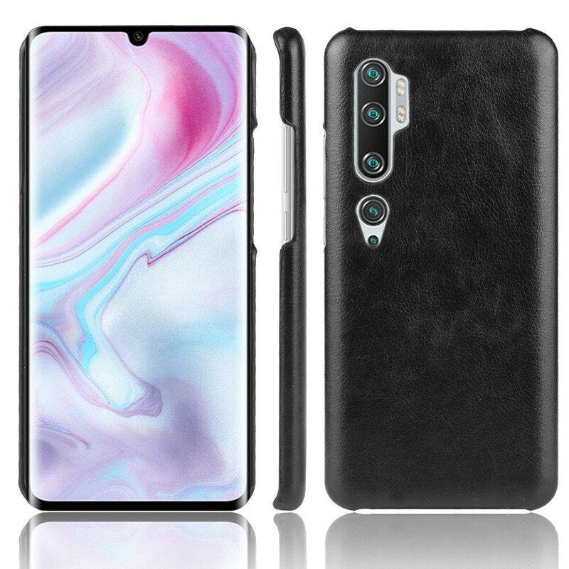 Case Xiaomi Mi Note 10 / 10 Pro Litchi Performance Leather Effect