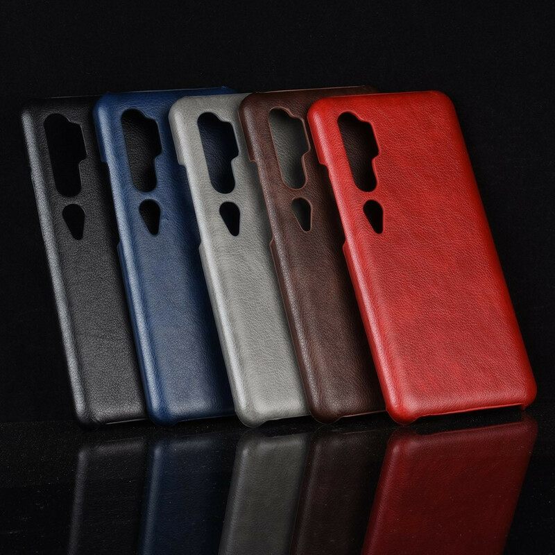 Case Xiaomi Mi Note 10 / 10 Pro Litchi Performance Leather Effect