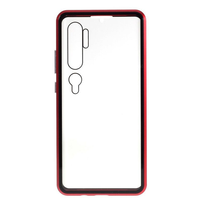 Case Xiaomi Mi Note 10 / 10 Pro Metallireunat Ja Karkaistu Lasi