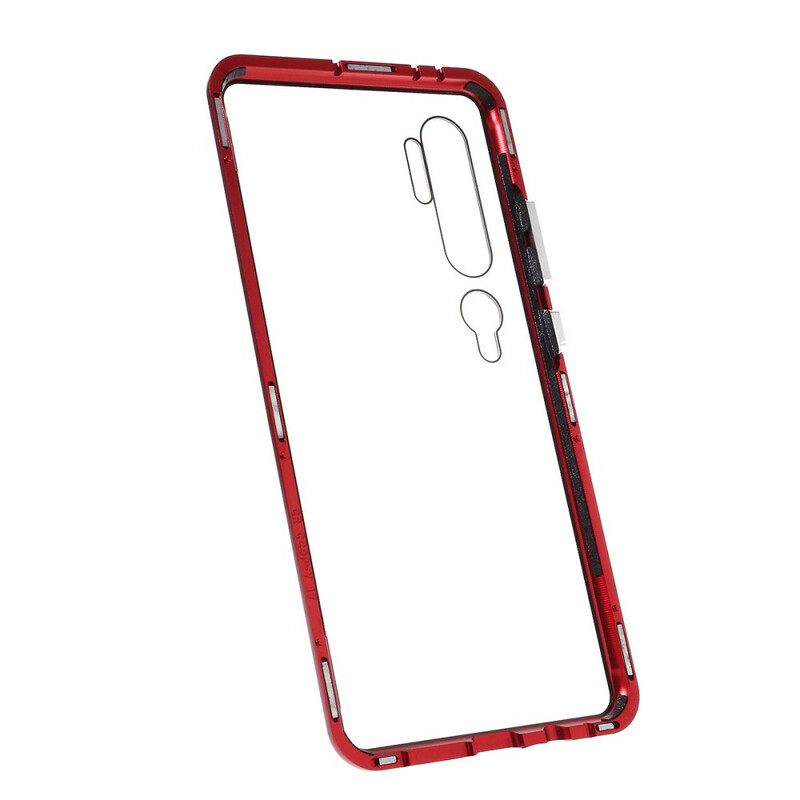 Case Xiaomi Mi Note 10 / 10 Pro Metallireunat Ja Karkaistu Lasi