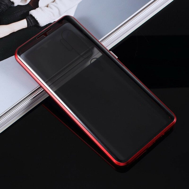 Case Xiaomi Mi Note 10 / 10 Pro Metallireunat Ja Karkaistu Lasi