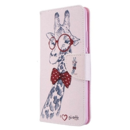 Flip Case Xiaomi Mi Note 10 / 10 Pro Brainy Giraffe