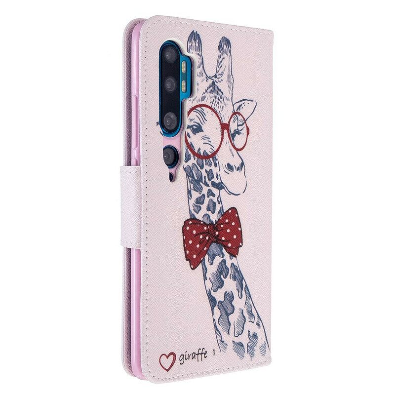 Flip Case Xiaomi Mi Note 10 / 10 Pro Brainy Giraffe