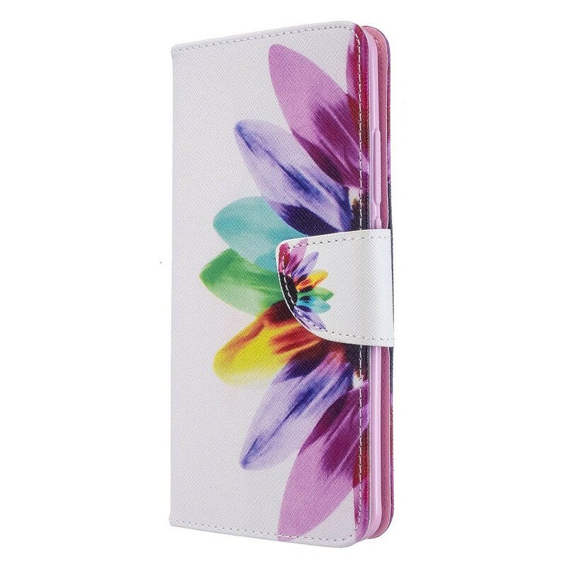 Flip Case Xiaomi Mi Note 10 / 10 Pro Flower Watercolour