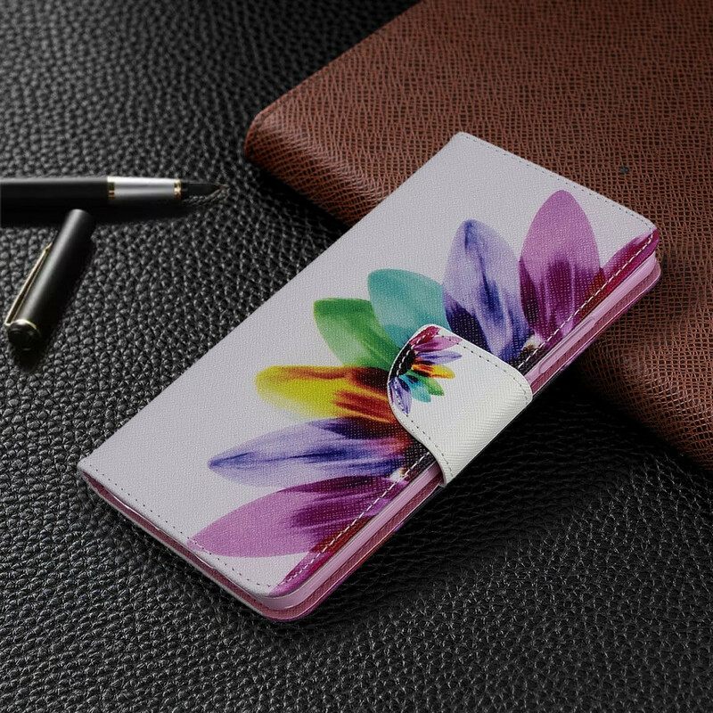 Flip Case Xiaomi Mi Note 10 / 10 Pro Flower Watercolour