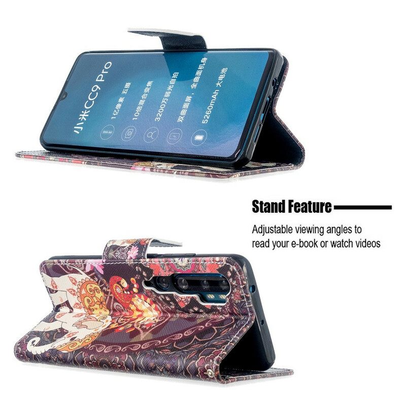 Flip Case Xiaomi Mi Note 10 / 10 Pro Intian Norsut