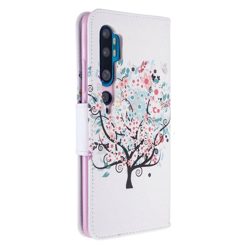 Flip Case Xiaomi Mi Note 10 / 10 Pro Kukkapuu