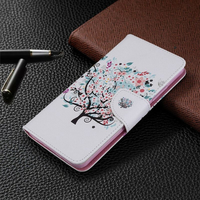 Flip Case Xiaomi Mi Note 10 / 10 Pro Kukkapuu