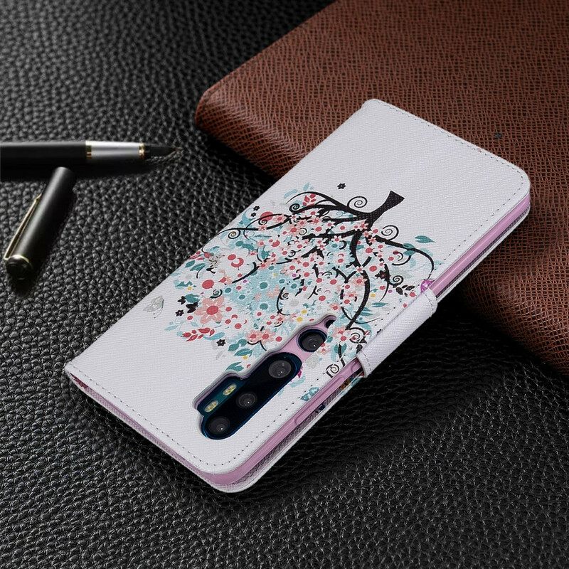 Flip Case Xiaomi Mi Note 10 / 10 Pro Kukkapuu