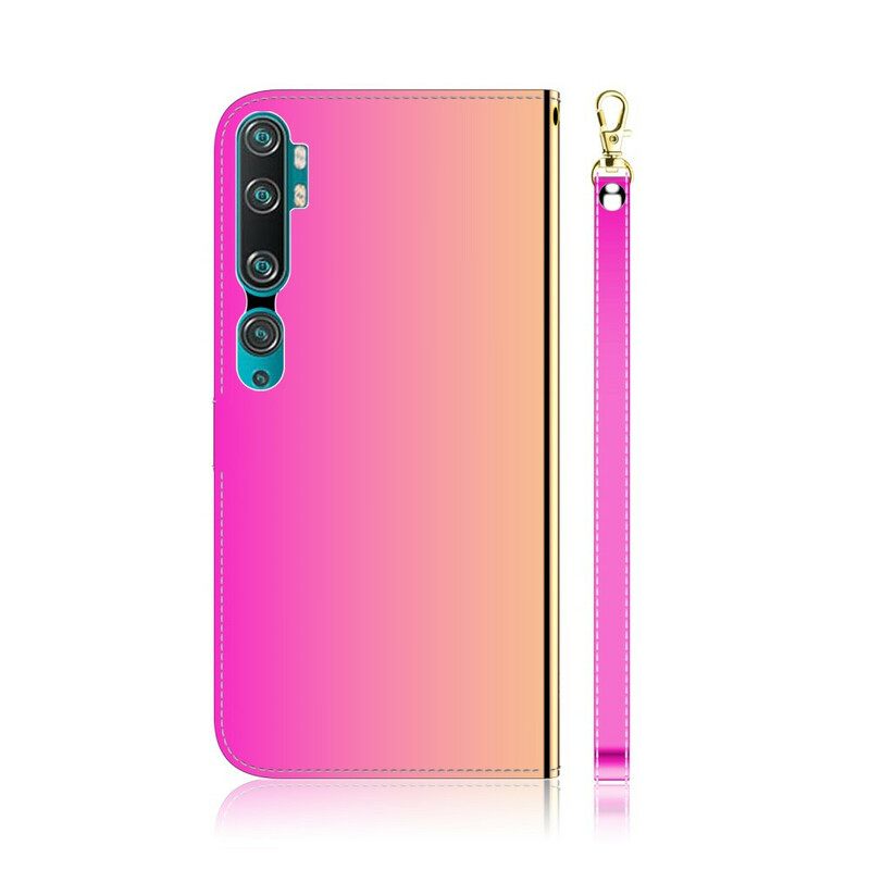 Kotelot Xiaomi Mi Note 10 / 10 Pro Keinonahkainen Peilin Kansi