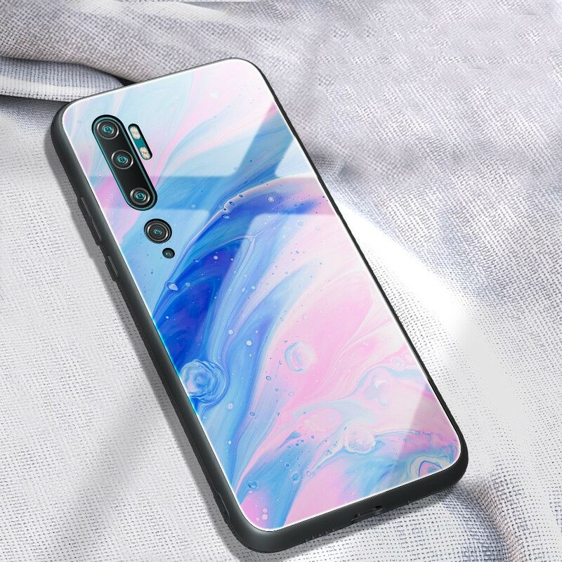 Kuori Xiaomi Mi Note 10 / 10 Pro Tempered Glass Marble Colors