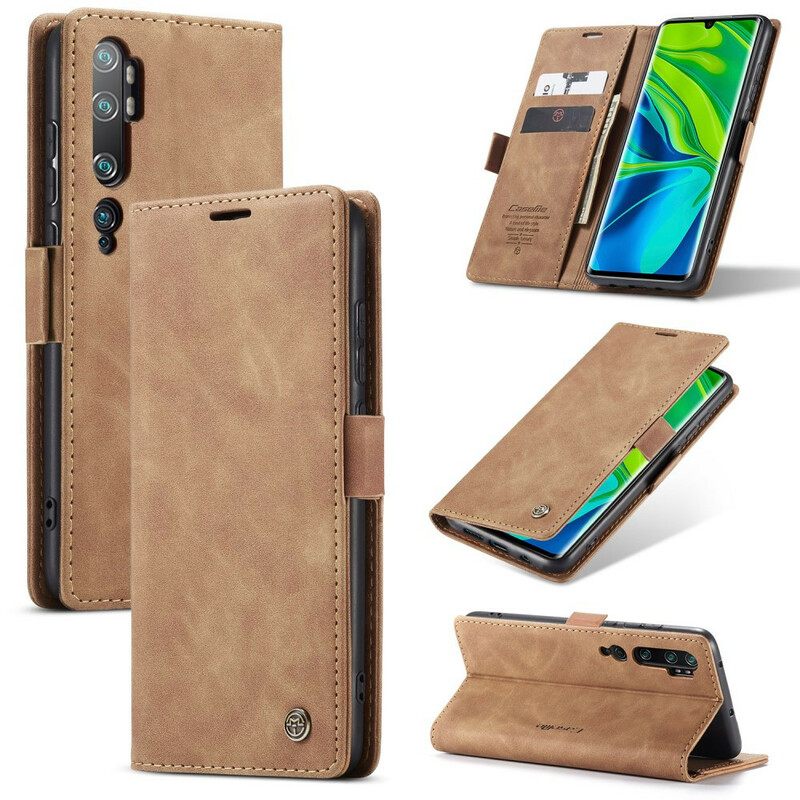 Puhelinkuoret Xiaomi Mi Note 10 / 10 Pro Kotelot Flip Caseme Keinonahka