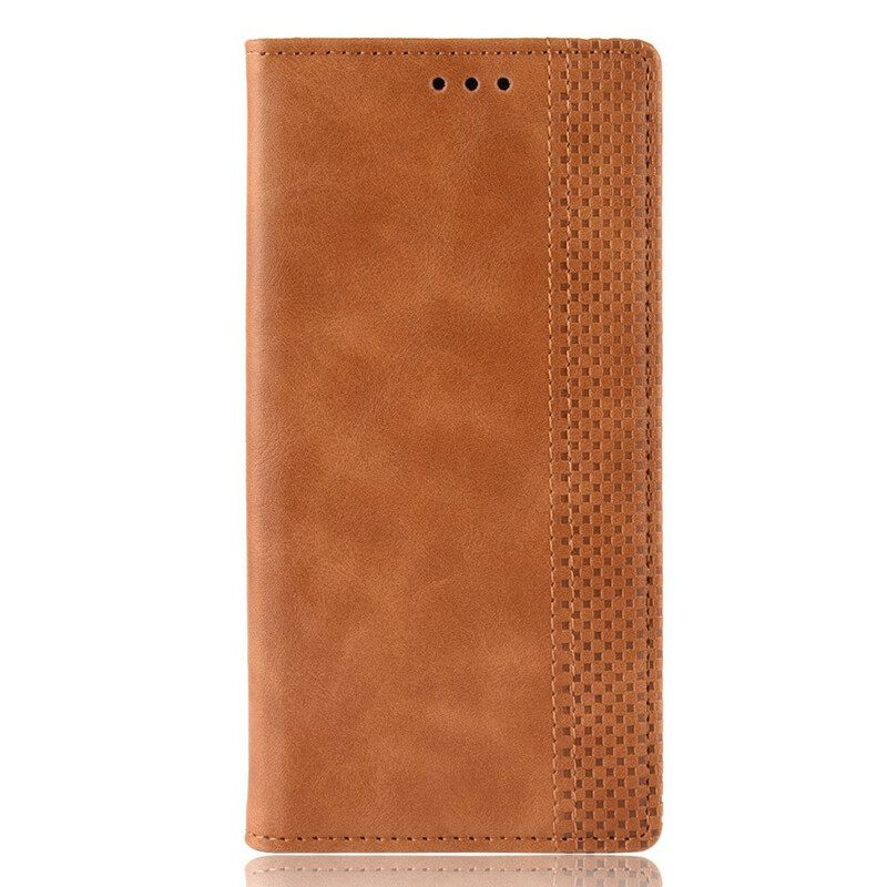 Puhelinkuoret Xiaomi Mi Note 10 / 10 Pro Kotelot Flip Tyylitelty Vintage-nahkaefekti