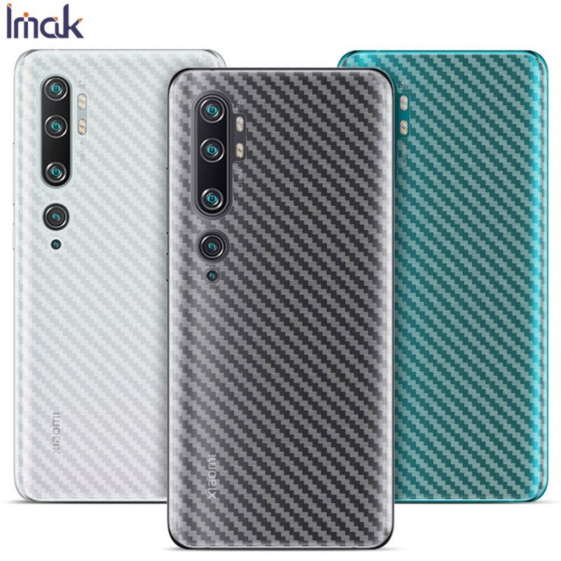 Takakalvo Xiaomi Mi Note 10 / Note 10 Pro Carbon Style Imak Laitteelle