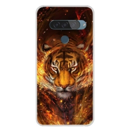 Kuori LG G8S ThinQ Fire Tiger