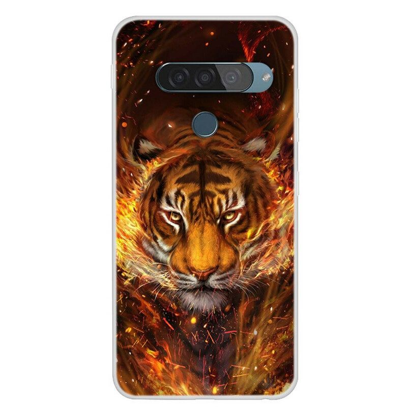 Kuori LG G8S ThinQ Fire Tiger