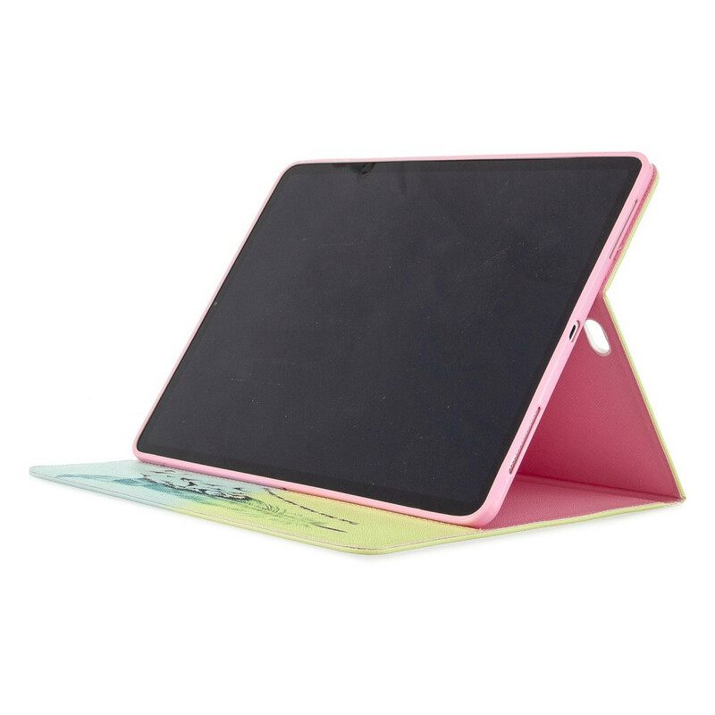 Flip Case iPad Pro 12.9" (2021) (2020) (2018) Feather Print Pattern