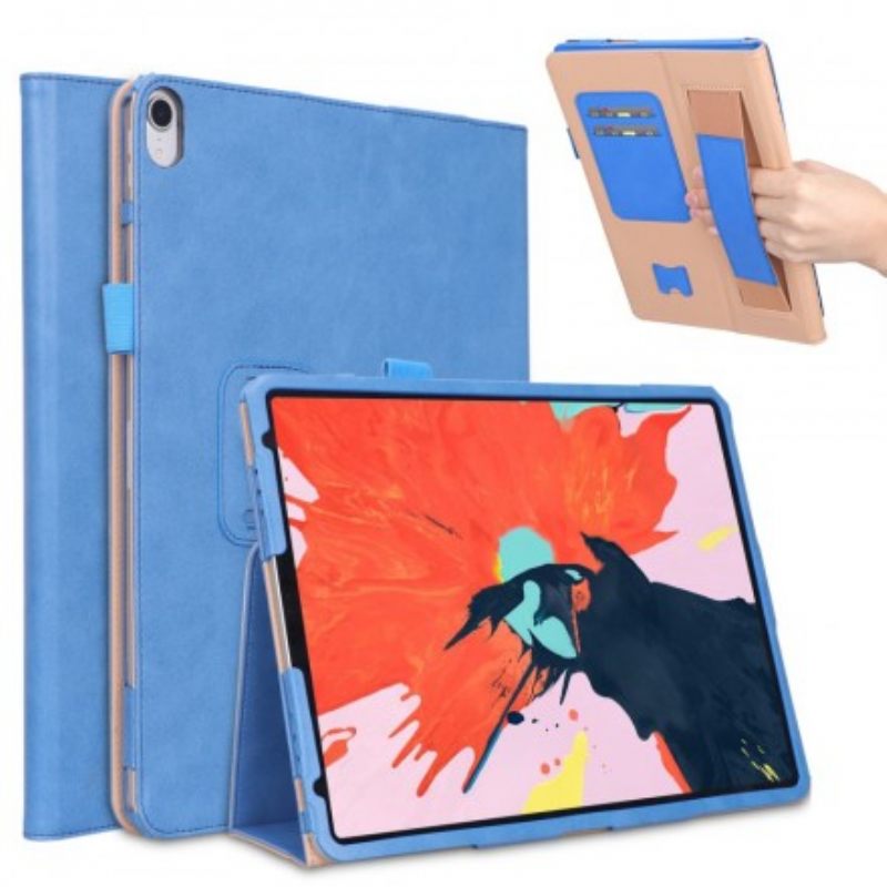 Kotelot iPad Pro 12.9" (2021) (2020) (2018) Style Nahka Hihnalla