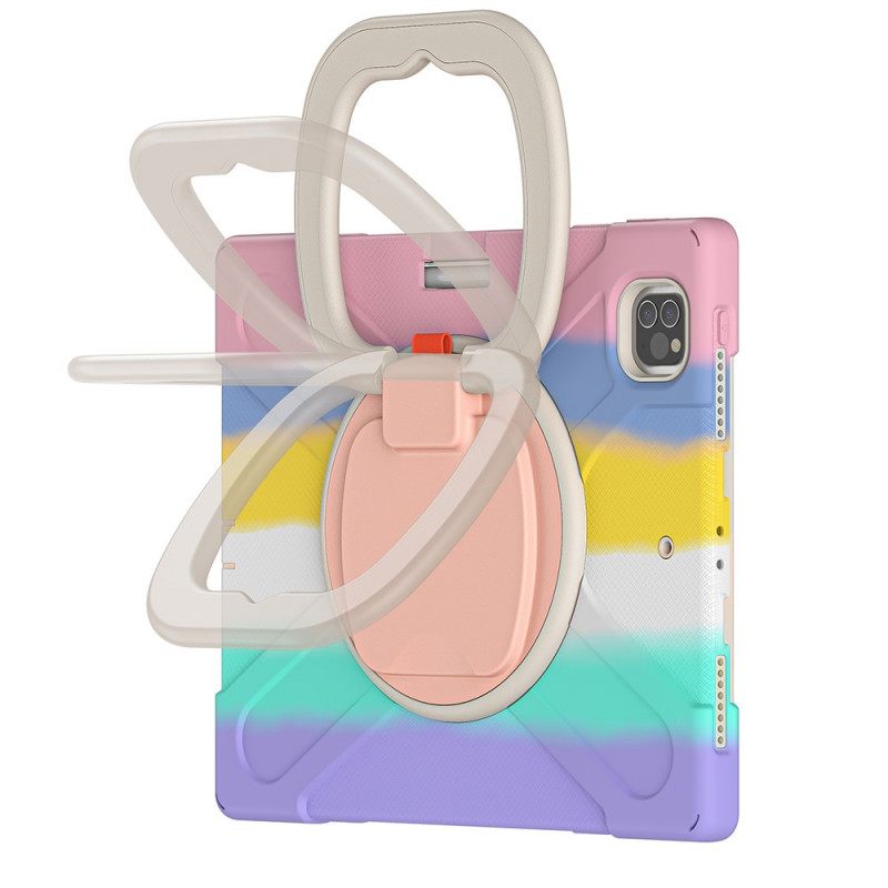 Kuori iPad Pro 12.9" (2021) (2020) (2018) Resistant Color Rotating Ring-support