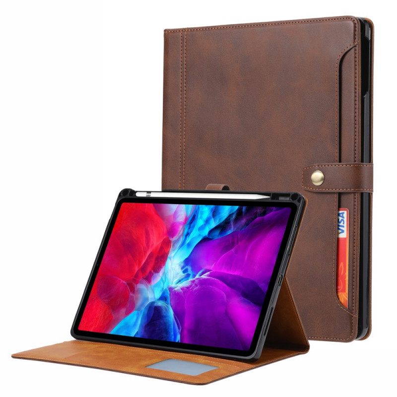 Nahkakotelo iPad Pro 12.9" (2021) (2020) (2018) Style Business Hihnalla