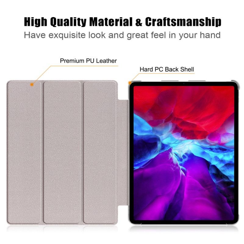 Puhelinkuoret iPad Pro 12.9" (2021) (2020) (2018) Clear Back Temples