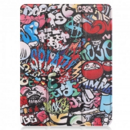 Puhelinkuoret iPad Pro 12.9" (2021) (2020) (2018) Graffiti-kynäpidike