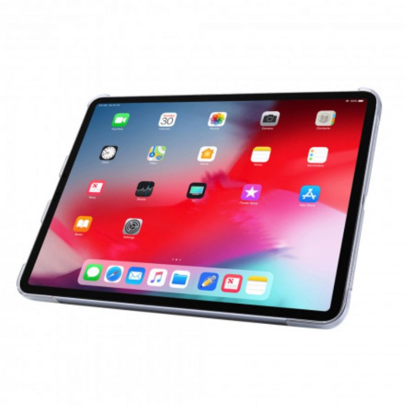 Puhelinkuoret iPad Pro 12.9" (2021) (2020) (2018) Keinonahkainen Silkkirakenne