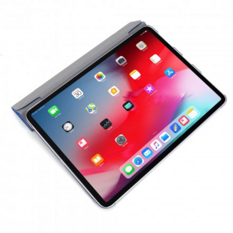 Puhelinkuoret iPad Pro 12.9" (2021) (2020) (2018) Keinonahkainen Silkkirakenne