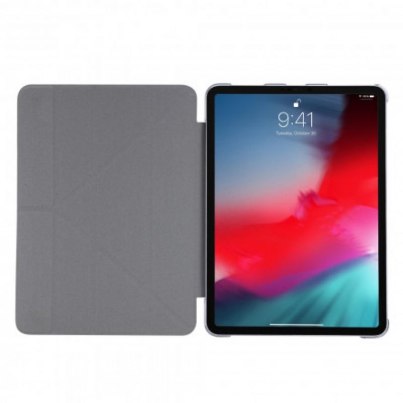 Puhelinkuoret iPad Pro 12.9" (2021) (2020) (2018) Keinonahkainen Silkkirakenne