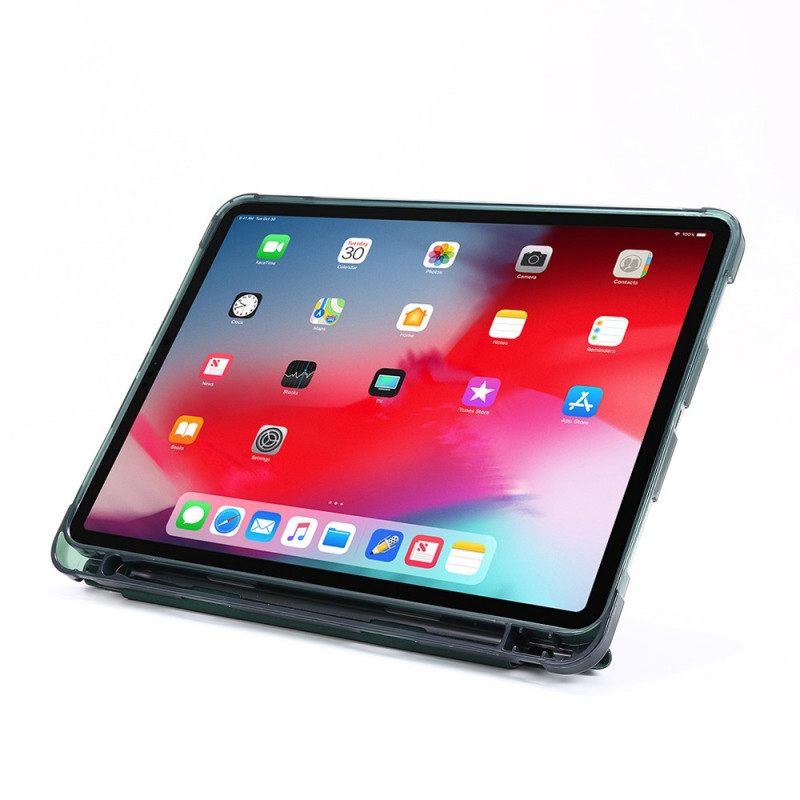 Puhelinkuoret iPad Pro 12.9" (2021) (2020) (2018) Nahkaefekti Taitettava Kansi