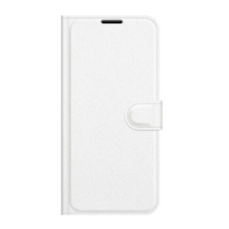 Flip Case Google Pixel 6 Classic Litchi Faux Leather