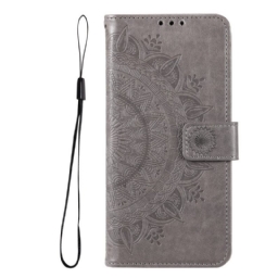 Flip Case Google Pixel 6 Mandala Sun