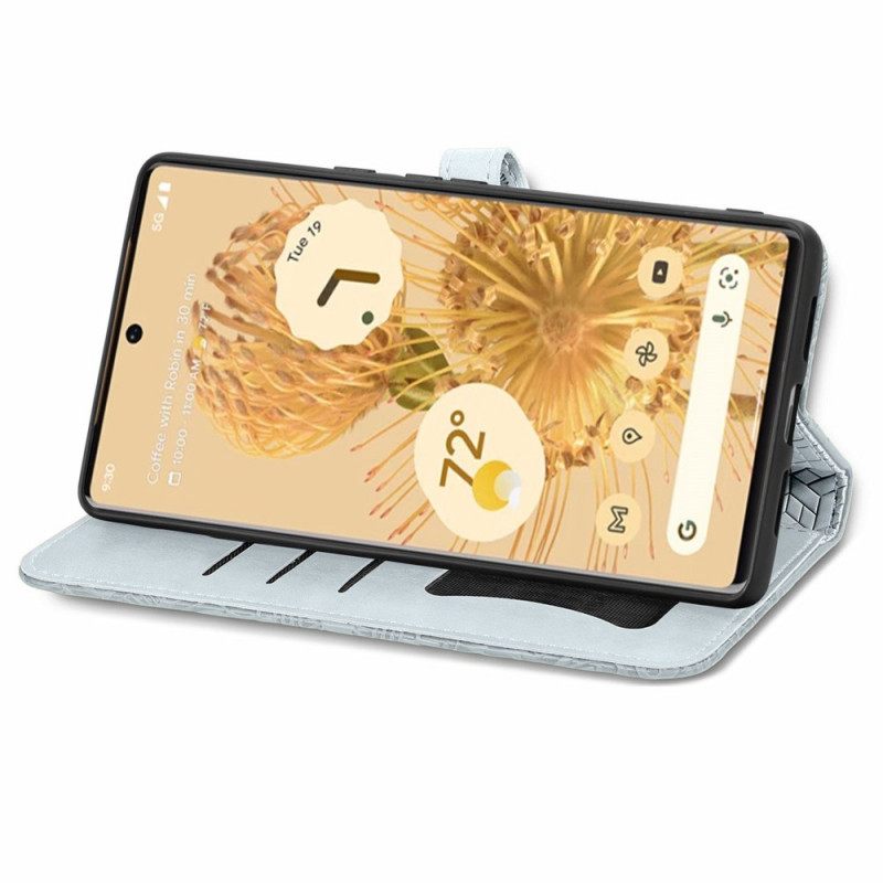 Flip Case Google Pixel 6 Tribal Leaves