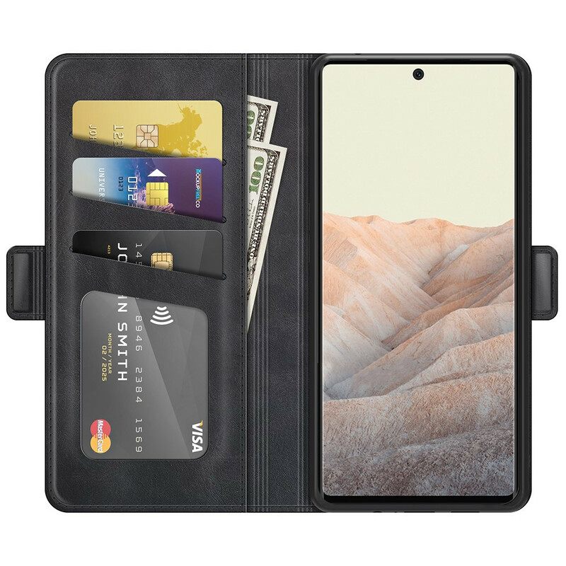 Kotelot Google Pixel 6 Classic Double Flap