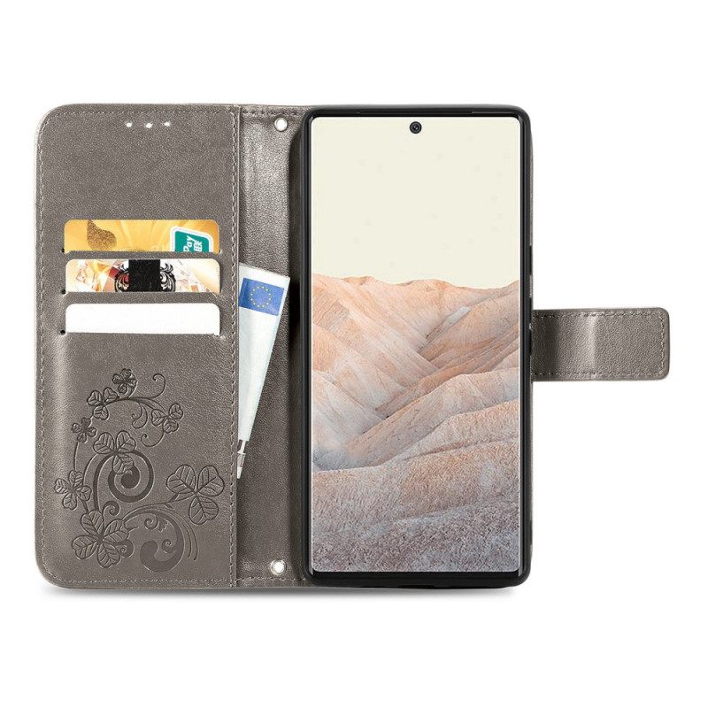 Kotelot Google Pixel 6 Four Leaf Clover