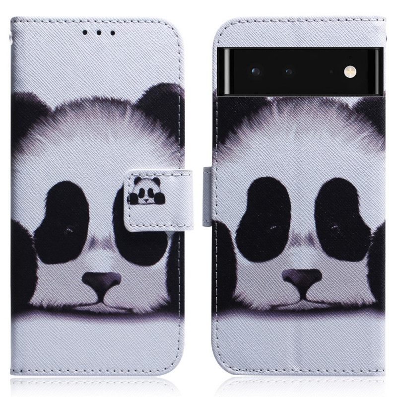 Kotelot Google Pixel 6 Panda Kasvot