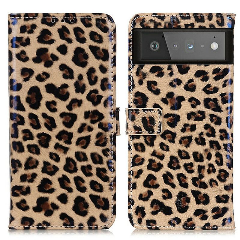 Kotelot Google Pixel 6 Simple Leopard