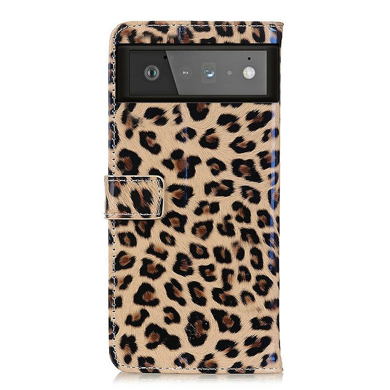 Kotelot Google Pixel 6 Simple Leopard