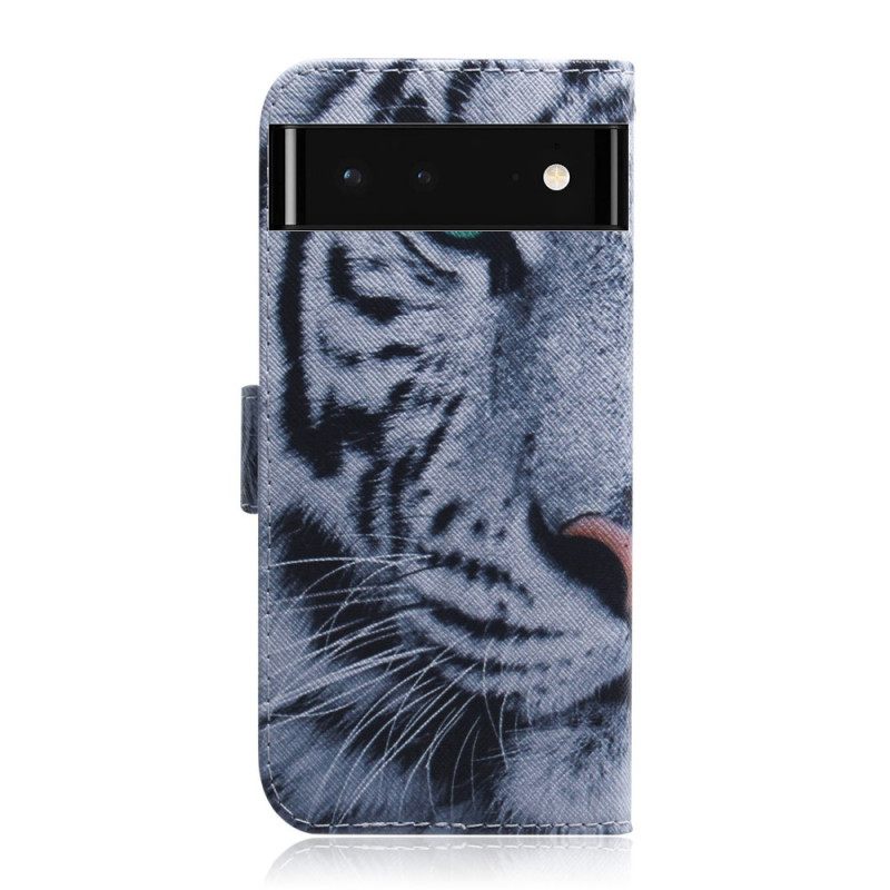 Kotelot Google Pixel 6 Tiger Face