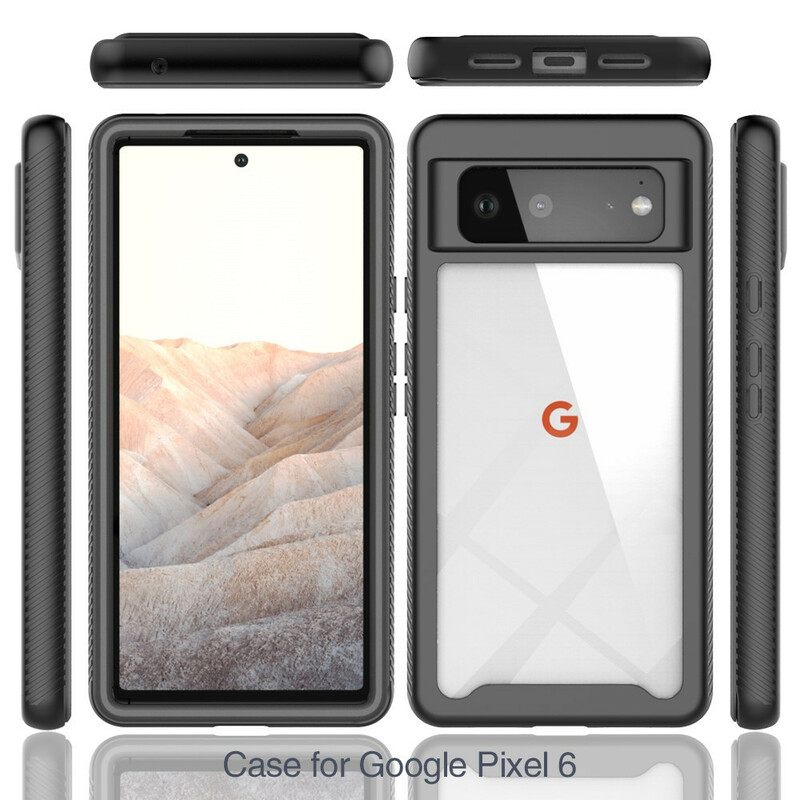 Kuori Google Pixel 6 Hybridi Viistetyt Reunat