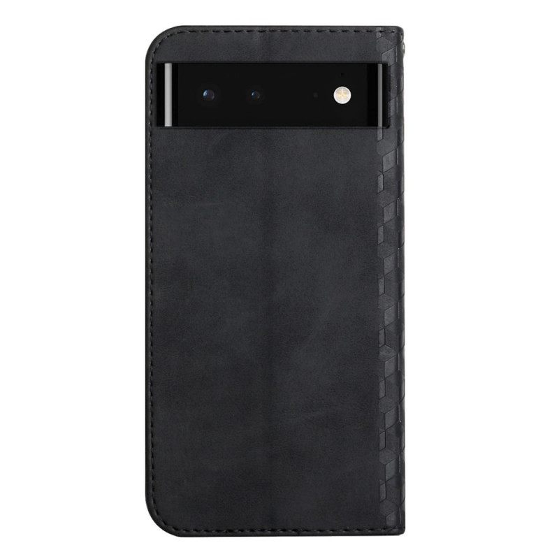 Puhelinkuoret Google Pixel 6 Kotelot Flip Geo Leather Effect