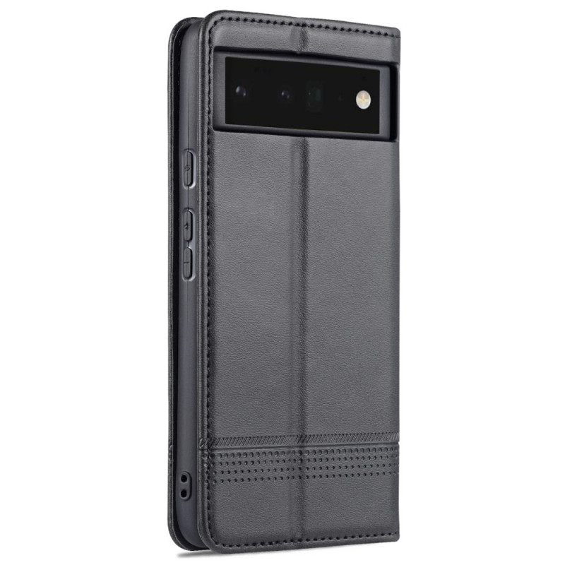 Puhelinkuoret Google Pixel 6 Kotelot Flip Style Leather Azns