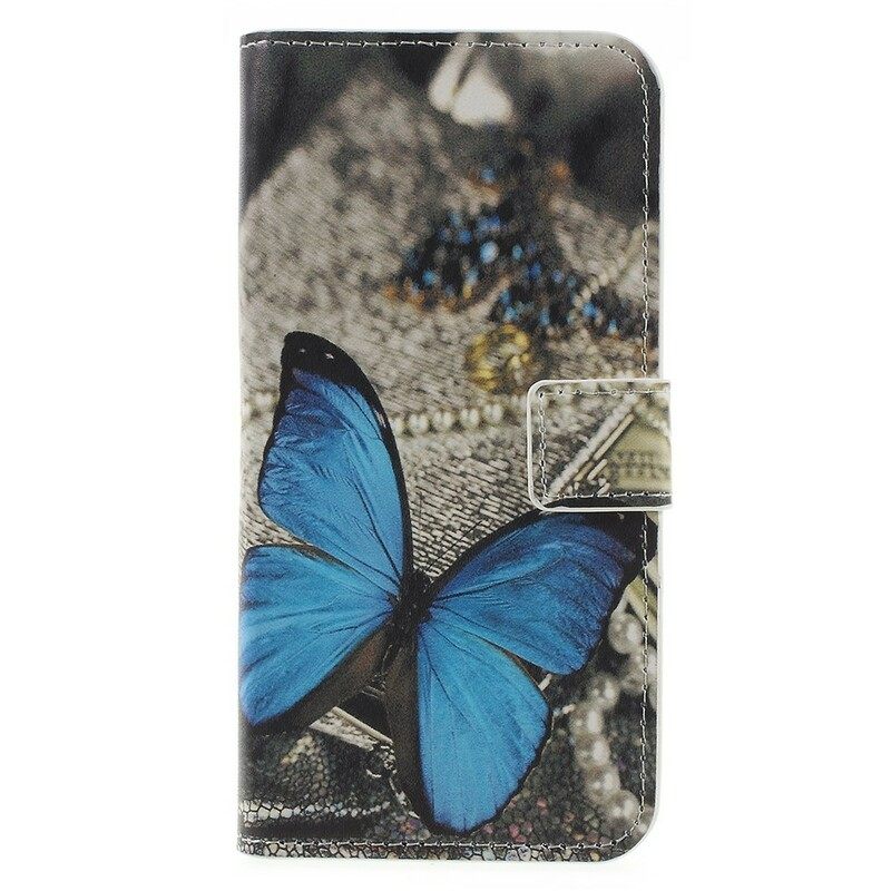 Kotelot Samsung Galaxy J6 Blue Butterfly