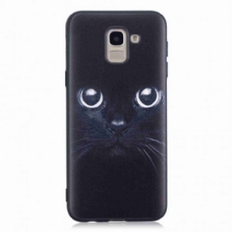 Kuori Samsung Galaxy J6 Cat Eyes