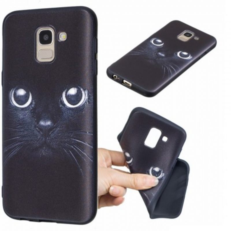 Kuori Samsung Galaxy J6 Cat Eyes