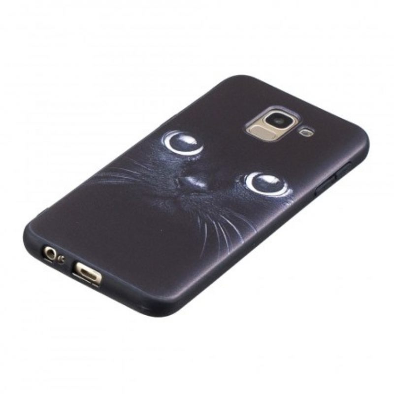 Kuori Samsung Galaxy J6 Cat Eyes