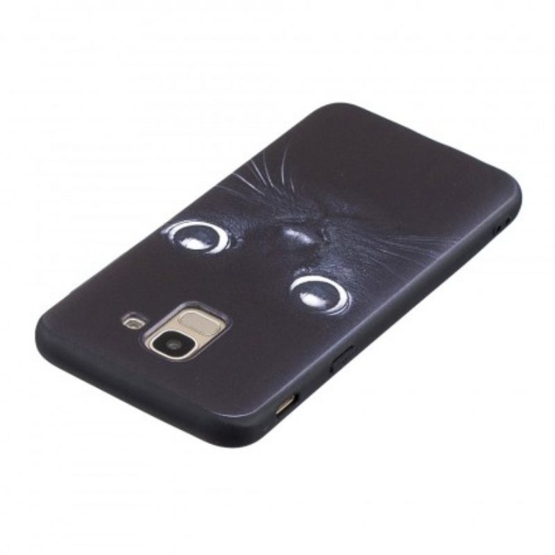 Kuori Samsung Galaxy J6 Cat Eyes